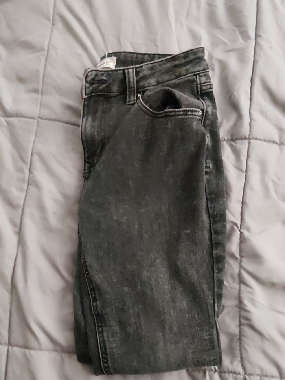Classic Women's Dark Gray Washed Jeans